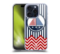 HEAD CASE ZIGZAG NAUTIQUE CUSTODIA COVER MORBIDA IN GEL PER APPLE iPHONE PHONES