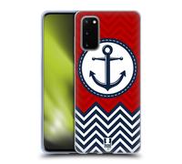 HEAD CASE ZIGZAG NAUTIQUE CUSTODIA COVER MORBIDA IN GEL PER SAMSUNG TELEFONI 1