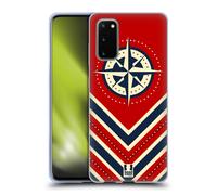 HEAD CASE ZIGZAG NAUTIQUE CUSTODIA COVER MORBIDA IN GEL PER SAMSUNG TELEFONI 1