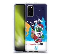 HEAD CASE ZOMBIE DI NATALE CUSTODIA COVER MORBIDA IN GEL PER SAMSUNG TELEFONI 1