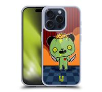HEAD CASE ZOMBIE KAWAII CUSTODIA COVER MORBIDA IN GEL PER APPLE iPHONE TELEFONI