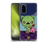 HEAD CASE ZOMBIE KAWAII CUSTODIA COVER MORBIDA IN GEL PER SAMSUNG TELEFONI 1
