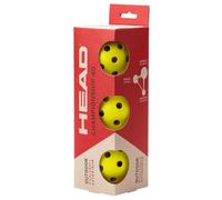 Head Palline Pickleball Championship 40 – Confezione 3, Giallo