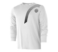 HEAD Club 22 Cliff Manica Lunga Uomini-Bianco,Nero in bianco