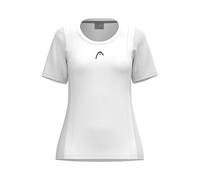 HEAD Club 25 Tech Maglietta Ragazze-Bianco in bianco