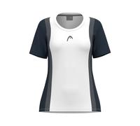 Maglietta per ragazze Head Girls Club 25 Tech - navy/white - Bianco (152 cm)