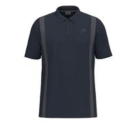 HEAD Club 25 Tech Polo Shirt Men, Marina Militare, L Uomo