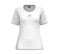 HEAD Club 25 Tech T-Shirt Women, Bianco, M Donna