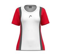 Head Racket Club 25 Tech Short Sleeve T-shirt Bianco XL Donna
