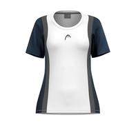 HEAD Club 25 Tech T-Shirt Women, Colore: Bianco Marino, L Donna