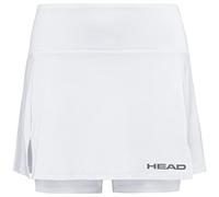 Head Racket Club Basic Skirt Bianco 164 cm Ragazza