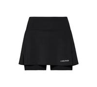 HEAD Club Basic Gonna Ragazze - Nero, Argento, Taglia: 164
