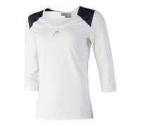 HEAD Club Maglietta Donna - Bianco, Blu, Taglia: 3XL