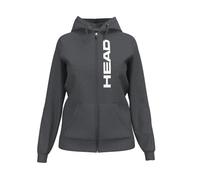Felpa da tennis da donna Head Club Original Hoodie FZ - Grigio (XL)