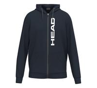 HEAD Club Original Hoodie FZ Men Felpa con Cappuccio, Blu Navy, 3XL Uomo