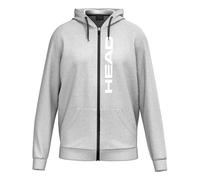 HEAD Club Original Full Zip Felpa Uomini - Grigio Chiaro, Taglia: S