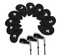 Head Covers for Golf Clubs - 10PCS Embroidered Club Label, Protective Driver Cover, Soft Cushioning Design | Fits Most Club Types, Men Women Sporting Equipment, Travel Protection Gear for Golfing
