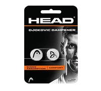 HEAD Djokovic - Ammortizzatori vibranti, confezione da 2, colore: arancione/nero