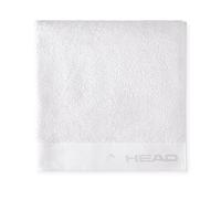 HEAD Dynamic - Asciugamano in Spugna Puro Cotone 100% Certificato, Ideale come Asciugamano Palestra, Telo Doccia e Bagno 70x140 Rapida Asciugatura, Asciugamani Bagno Morbidi e Assorbenti, Snow White