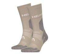 HEAD Escursionismo Tutti i clim Calzini Crew, Marrone, 42-46 (Pacco da 2) Unisex-Adulto