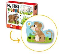 Head- Forma degli animali e imparare a leggere in inglese, multicolore (multipli)