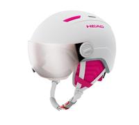 HEAD Maja Visor-Casco da Sci e Snowboard Ragazze, Bianco, XS-S