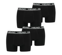 HEAD Herren Basic Boxer 4er Multipack Underhose Boxershorts Colori S M L XL