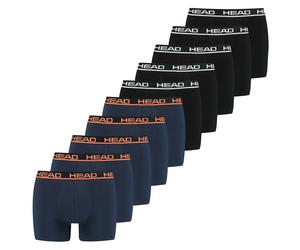HEAD Herren Boxer, 10er Pack Basic Trunks ECOM Elasticità, Cotone Stretch