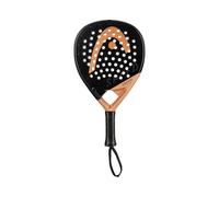 HEAD I giocatori esperti apprezzano la manovrabilità, il tocco e la precisione della RACCHETTA DA PADEL ALPHA MOTION. Consigliata da Ari Sanchez, questa racchetta a forma di goccia, ha una superficie