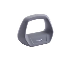HEAD - Kettlebell a campana peso 2,5 kg grigio 17,8x7,8x13 cm