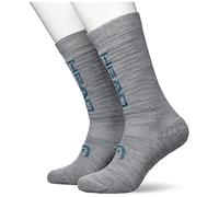 Head KNEEHIGH, Calzini, Unisex - Adulto, Blu (Grey / Sky Blue Combo), 43-46