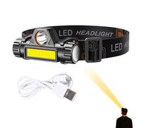 Head Light - 300 metri Beam Headtorch| LED Headlamp Rechargeable For Adults, With Magnetic Base, Recharge Batteries, This Headlamp Delivers Ful Lightt For All Your Activities, From Hiking To Work