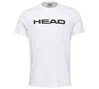 HEAD Maglietta Club Basic Uomo, Bianco, M