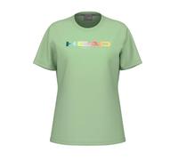 Maglietta Donna Head Rainbow - Verde (L)