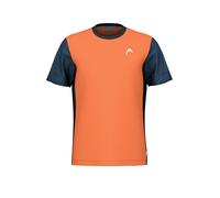 HEAD Maglietta da tennis da uomo Slice arancione | M