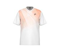 HEAD Maglietta da tennis da uomo Topspin bianco | M
