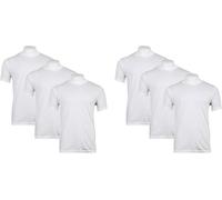 HEAD Maglietta Uomo Bianca A Collo Giro o A V 6 Pezzi - Taglie S-2X