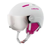 Head Maja Visor - casco da sci - bambina XS/S White/Pink junior