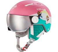 Head Maja Visor Casco Sci per Bambini Integrale Junior Visiera Paw Patrol Rosa