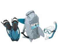 Head Mare Pals Junior Bambini Maschera Asciutto Boccaglio Pinne Set Feste Grigio