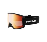 Head - Maschera da sci - Contex Red Black in Silicone - Taglia S - Nero