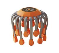 Head Massager, Octopus Design Device with 20 Vibrating Nodes Built-in Music, 360-Degree Scalp Massage Tool 5 Adjustable Modes, Promotes Relaxation, Soothes Tension Fatigue for Men, Adults, Elderly