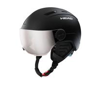 Head Mojo Visor, casco da sci con visiera, junior, nero 52-56cm Black