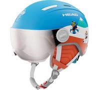Casco da sci Head Mojo Visor Paw 328113 Blu XXS