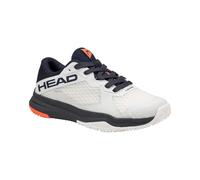 HEAD Der perfekte Padelschuh für Training und SpielEntdecke die perfekte Kombination aus Komfort, Stabilität und Leistung mit dem HEAD Motion Padel für Kinder. Der Motion Padel ist ideal für Spieler aller Leistungsstufen geeignet und bietet hervorragenden Halt und Beweglichkeit auf dem Padelplatz. Dank der rutschfesten Sohle bietet der Motion Padel maximalen Grip, selbst bei schnellen Richtungswechseln und intensiven Spielen. Das atmungsaktive Obermaterial sorgt für optimale Belüftung und hält Ihre Füße trocken und kühl. Schutz und Stabilität sowie eine hervorragende Dämpfung machen den Motion Padel von Hersteller erst so richtig perfekt. Nicht zu vergessen ist auch das coole Design, das alle Eigenschaften des HEAD Motion Padel ideal abrundet. Die Highlights des HEAD Motion Padel Rutschfeste SohleAtmungsaktives ObermaterialBeste StabilitätGepolsterte InnensohleErgonomisches Design 36.5