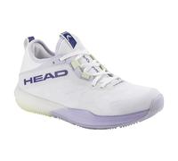 HEAD Women's Motion PRO Padel - Scarpe da Padel da Donna, Colore: Bianco/Lavanda, EU 38.5