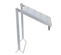 Head Of Work Shelf Realizzato In Acciaio Arrugginito - Piattaforma Di Carico Pesante Con Capacità Di 150 Kg Per Lavori Di Altezza Nel Workshop Della Biblioteca Soffitta Per Il Magazzino Da Cucina | Ac