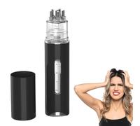 Head Oil Massage Comb | Large Capacity Roller Applicator, ABS Construction, Compact Ergonomic Shape | Controlled Dispensing System, Gentle Scalp Stimulation | Personal Hair Care Routine Travel