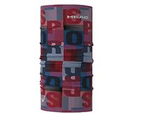 HEAD Original Tube Sport, Scaldacollo multifunzione unisex unisex da uomo e da donna, antivento, per sci, ciclismo, protezione UV, blu-rosso, Taglia unica