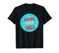 Head over Heels Statement Costume per gli amanti del linguaggio di idioma Maglietta